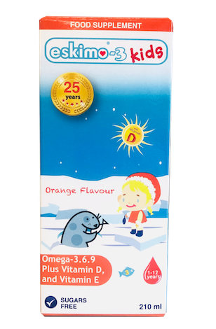 Eskimo Kids Omega 3 Orange 210ml