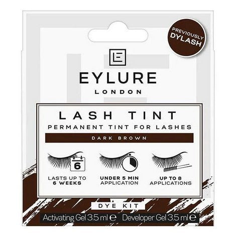 Eylure Lash Tint Dye Kit Dark Brown Formally Dylash