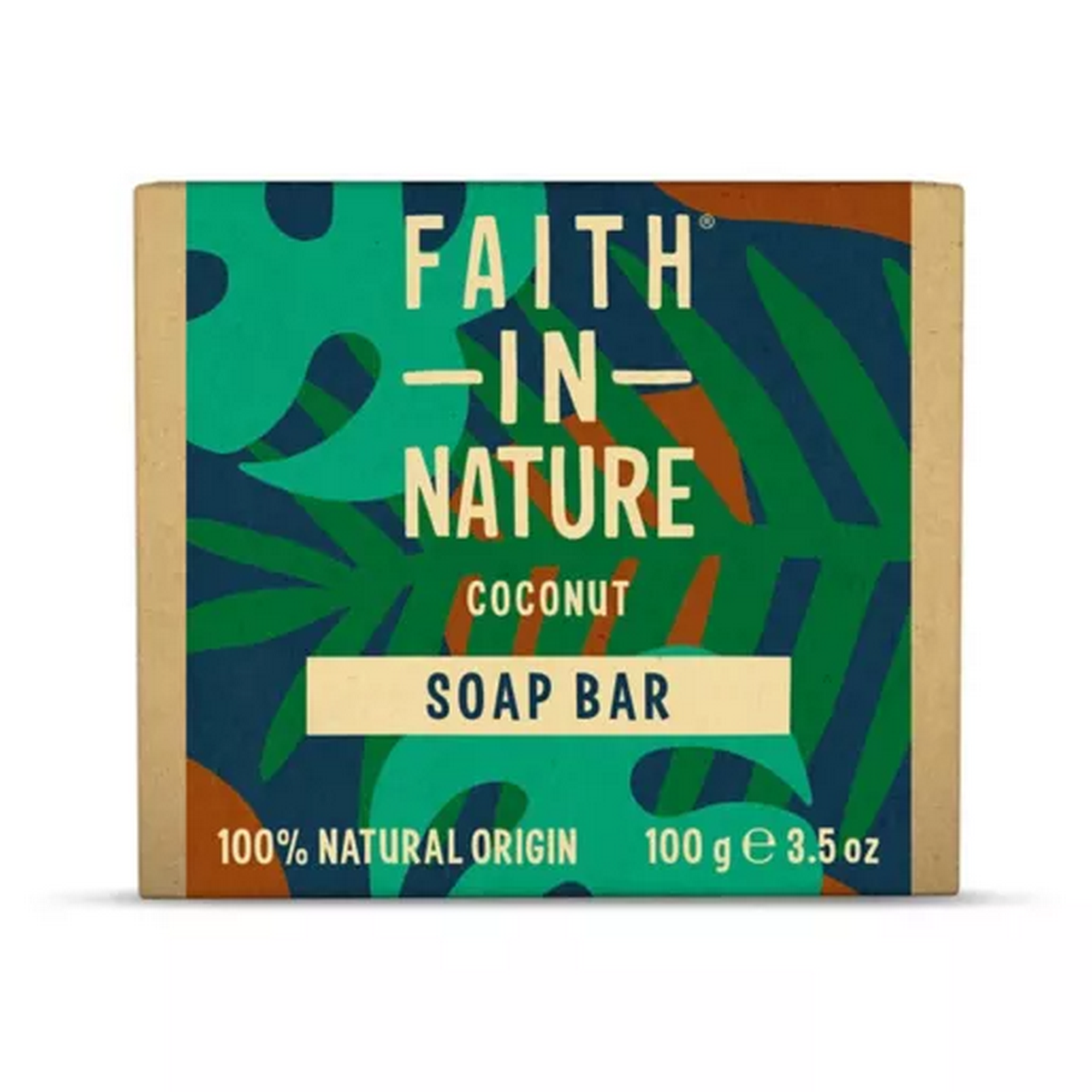 Faith in Nature Bar Soap 100g Coconut