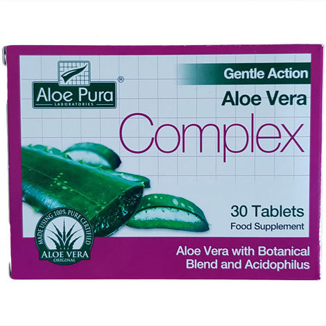 Aloe Pura Gentle Action Colon Cleanse - 30 Tablets