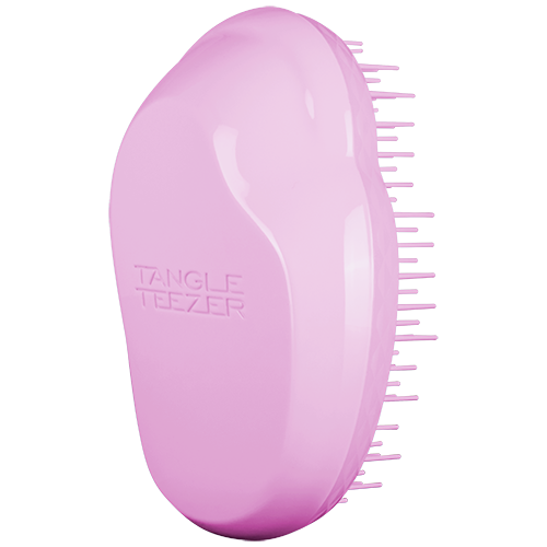 Tangle Teezer Fine and Fragile Detangling Hairbrush Pink Right Angle Front