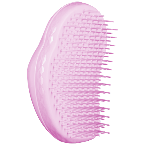 Tangle Teezer Fine and Fragile Detangling Hairbrush Pink Right Angle