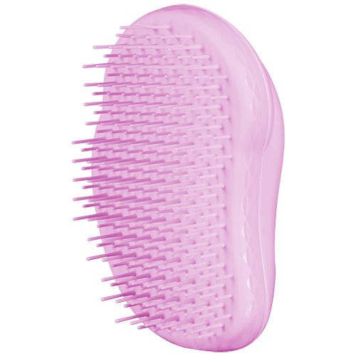 Tangle Teezer Fine and Fragile Detangling Hairbrush Pink left Angle