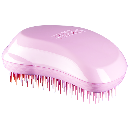 Tangle Teezer Fine and Fragile Detangling Hairbrush Pink Left