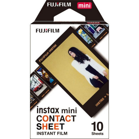 Fujifilm Instant Color Film instax mini Contact Sheets 10 Pack