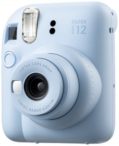 Fuji Instax Mini 12 Camera Pastel Blue Angle