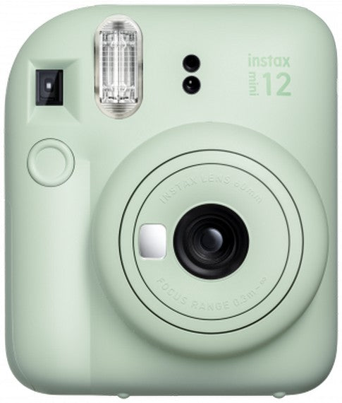 Fuji Instax Mini 12 Camera Mint Green Front
