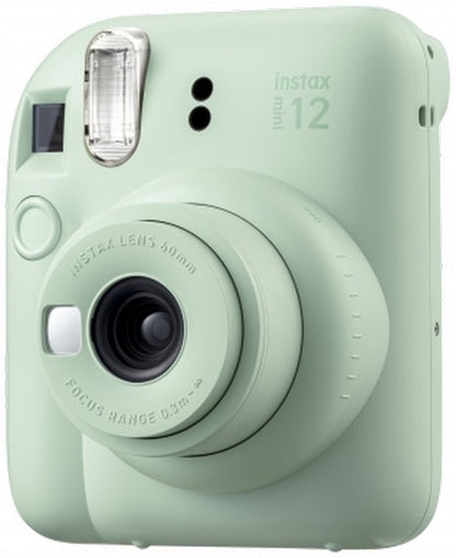 Fuji Instax Mini 12 Camera Mint Green Angle