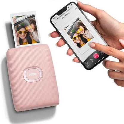 Fuji Instax Mini Link 2 Smartphone Printer Pink Clay Phone