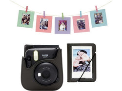 Fujifilm Instax Mini 11 Accessory Kit-Charcoal Grey (1PACK / Dark Grey) Fujifilm Instax Mini 11 Accessory Kit-Charcoal Grey (1PACK / Dark Grey)