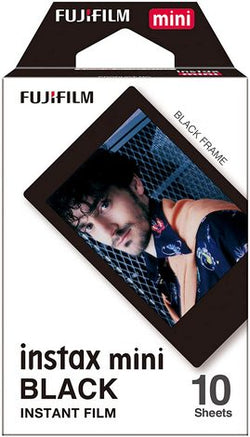 Fujifilm Instax Mini Film 10 Pack-Black (10PACK)