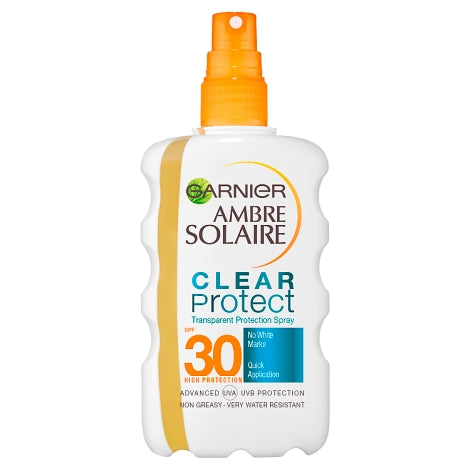 Garnier Ambre Solaire Clear Protect Sun Cream Spray-SPF 50+ 200ml