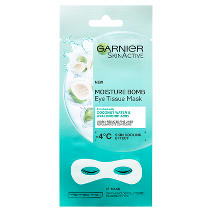Garnier Eye Sheet Mask Hyaluronic Acid And Coconut Water 6g
