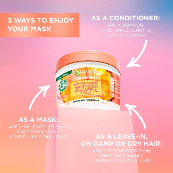 Garnier deals keratin treatment