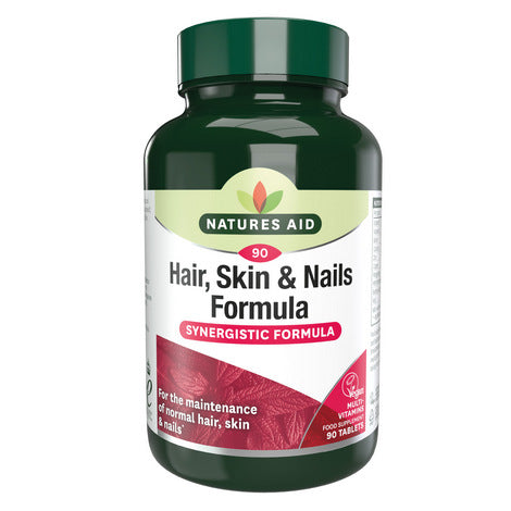 Natures Aid Hair, Skin &amp; Nail Formula 90 Tablets