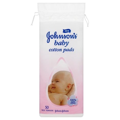 Johnson Baby Cotton Pads 50&