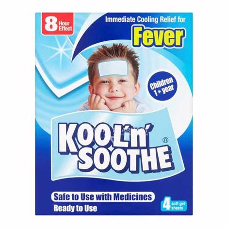 Kool n Soothe Fever Soft Gel Sheets - 4