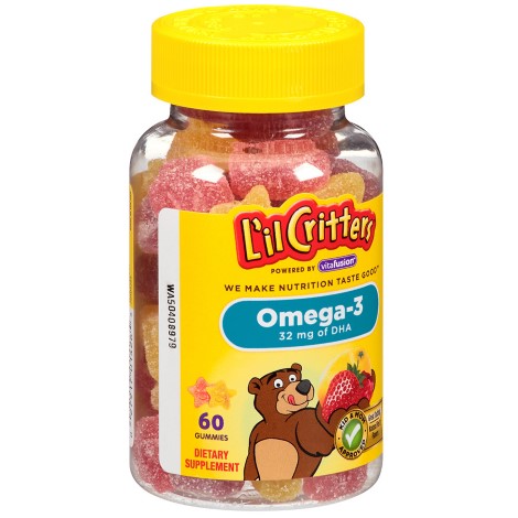 L’il Critters Omega 3 Gummy Fish (60)