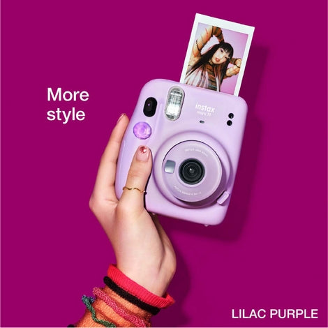 Fuji Instax Mini 11 Camera-Lilac Purple More Style