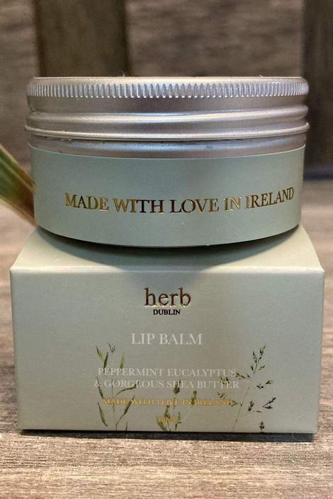 Herb Dublin Peppermint Eucalyptus Lip Balm With Gorgeous Shea Butter