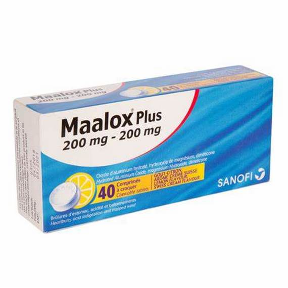 Maalox Plus Tabs 50