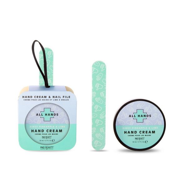 Mad Beauty All Hands Hand Care Set Zingy Pineapple And Lime-Full kit