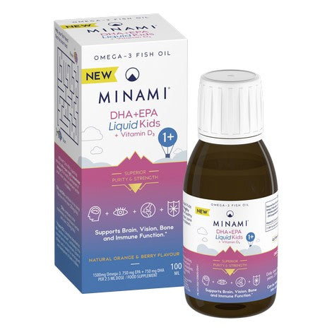 Minami DHA + EPA Liquid For Kids 100ml 