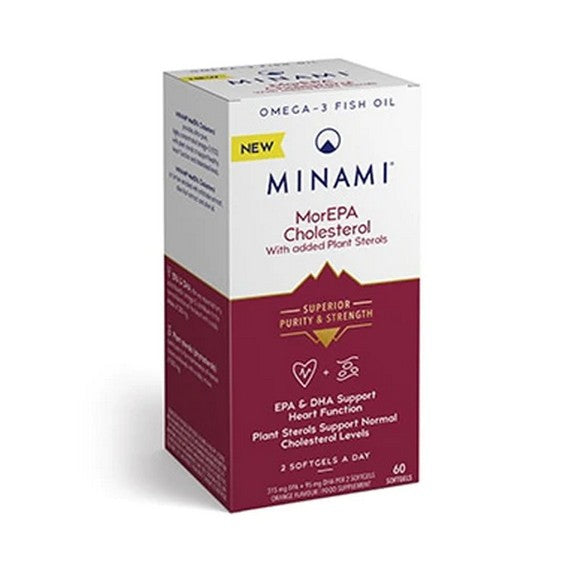 Minami MorEpa Cholesterol 60 Softgels 