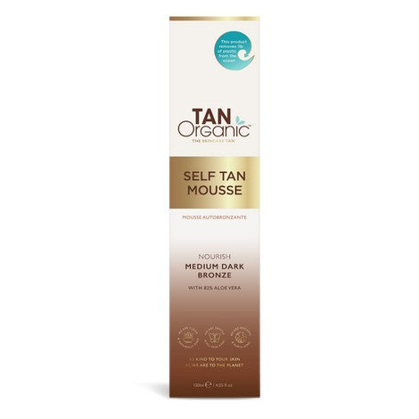 Tan Organic Self Tan Mousse Medium/Dark Bronze 120ml