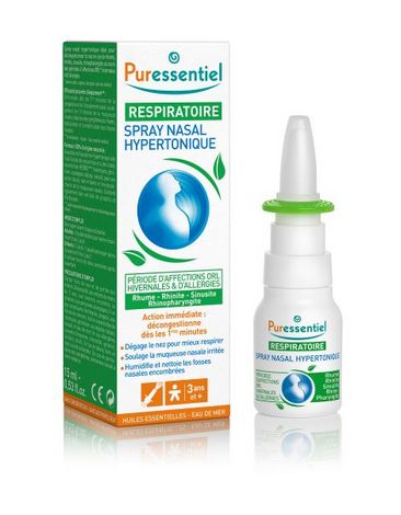Puressentiel Respiratory Hypertonic Nasal Spray 15ml