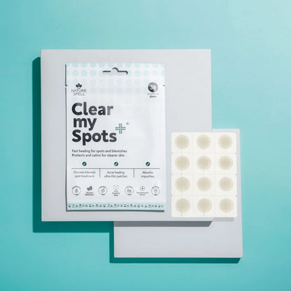 Nature Spell Clear My Spots Pimple Patches - 36 Translucent Hydrocolloid Patches-Open