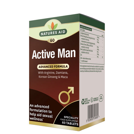 Natures Aid Active Man 60 Tablets
