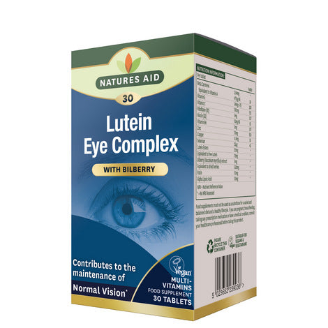 Natures Aid Lutein Eye Complex 90 Tablets