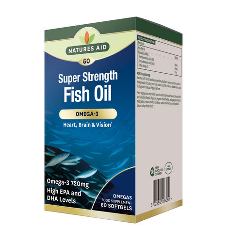 Natures Aid Super Strength Omega 3 - 60s
