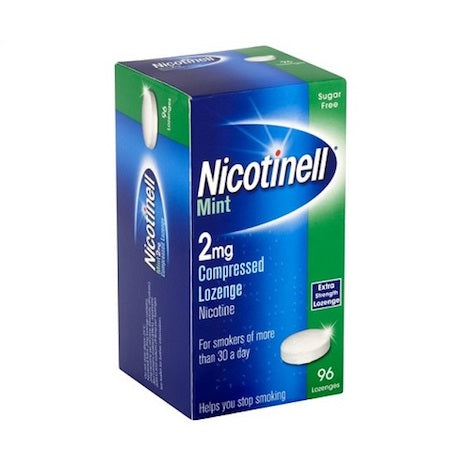 Nicotinell mint 2mg Compressed Lozenges-96