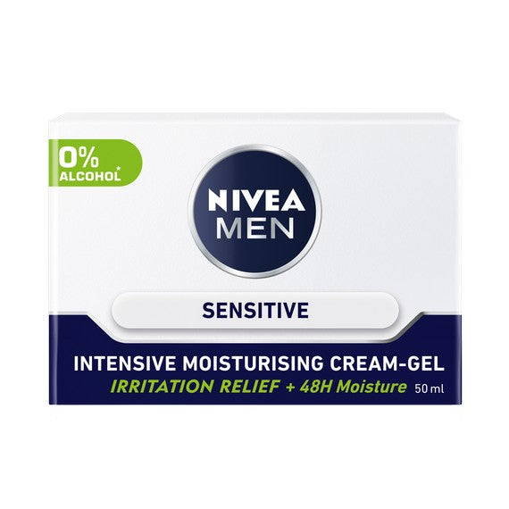 Nivea For Men Sensitive Intensive Cream-Gel 50ml 