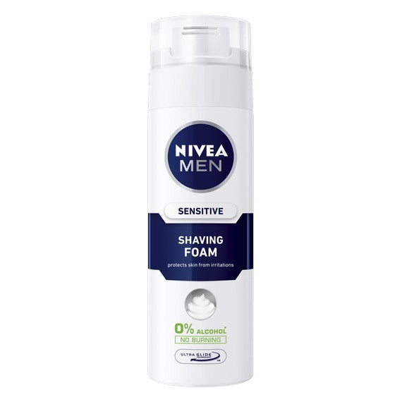 Nivea for Men Sensitive Shaving Foam 200ml 