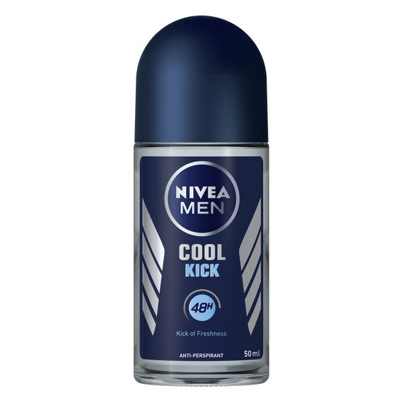 NIVEA MEN Cool Kick Anti-perspirant Deodorant Roll on 50ML