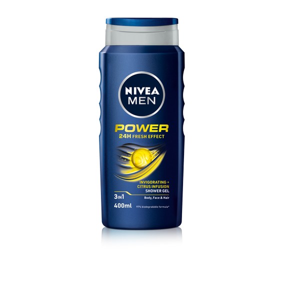 Nivea Power Fresh Shower Gel 400ml