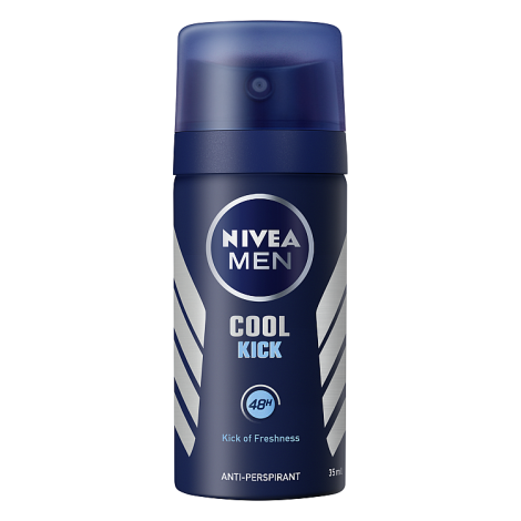 NIVEA MEN Cool Kick Anti-perspirant Deodorant Spray 35ml
