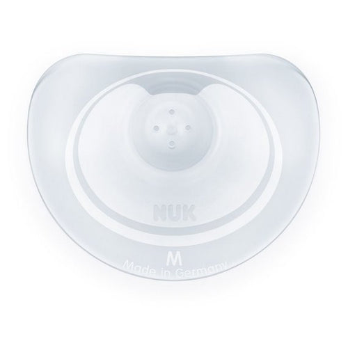 NUK Silicone Nipple Shields Medium Twin Pack - 2PCE