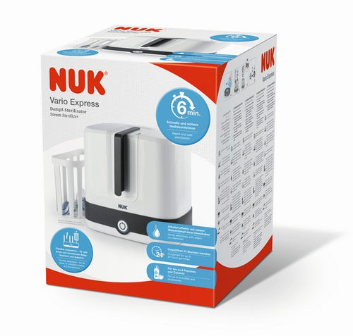 NUK Vario Express Steam Steriliser – McCabes Pharmacy