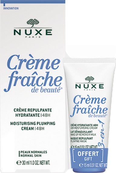 Nuxe Moisturising Plumping Cream 30ml + 3 in 1 Multi-Purpose Cream 15ML