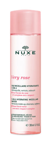 Nuxe Very Rose 3 In 1 Hydrating Micellar Water 200ml