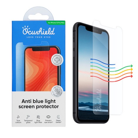 Ocushield Anti Blue Light Screen Protector for iPhone 12 Pro Max