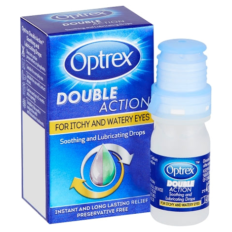 Optrex Double Action Soothing and Lubricating Drops 10ml
