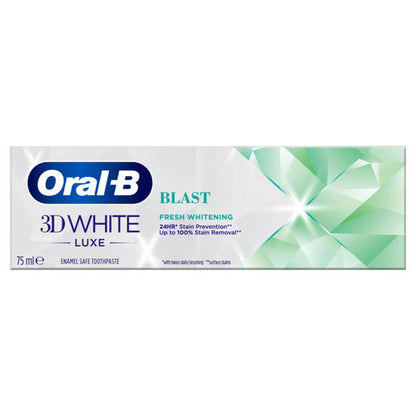 Oral B 3D White Luxe Toothpaste 75Ml Blast