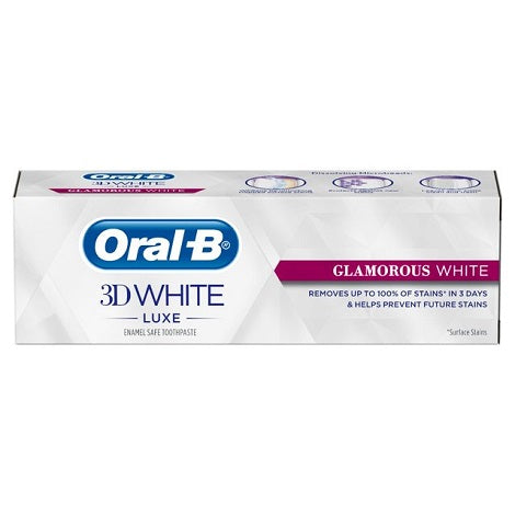 Oral B 3D White Luxe Glamorous Shine Glam