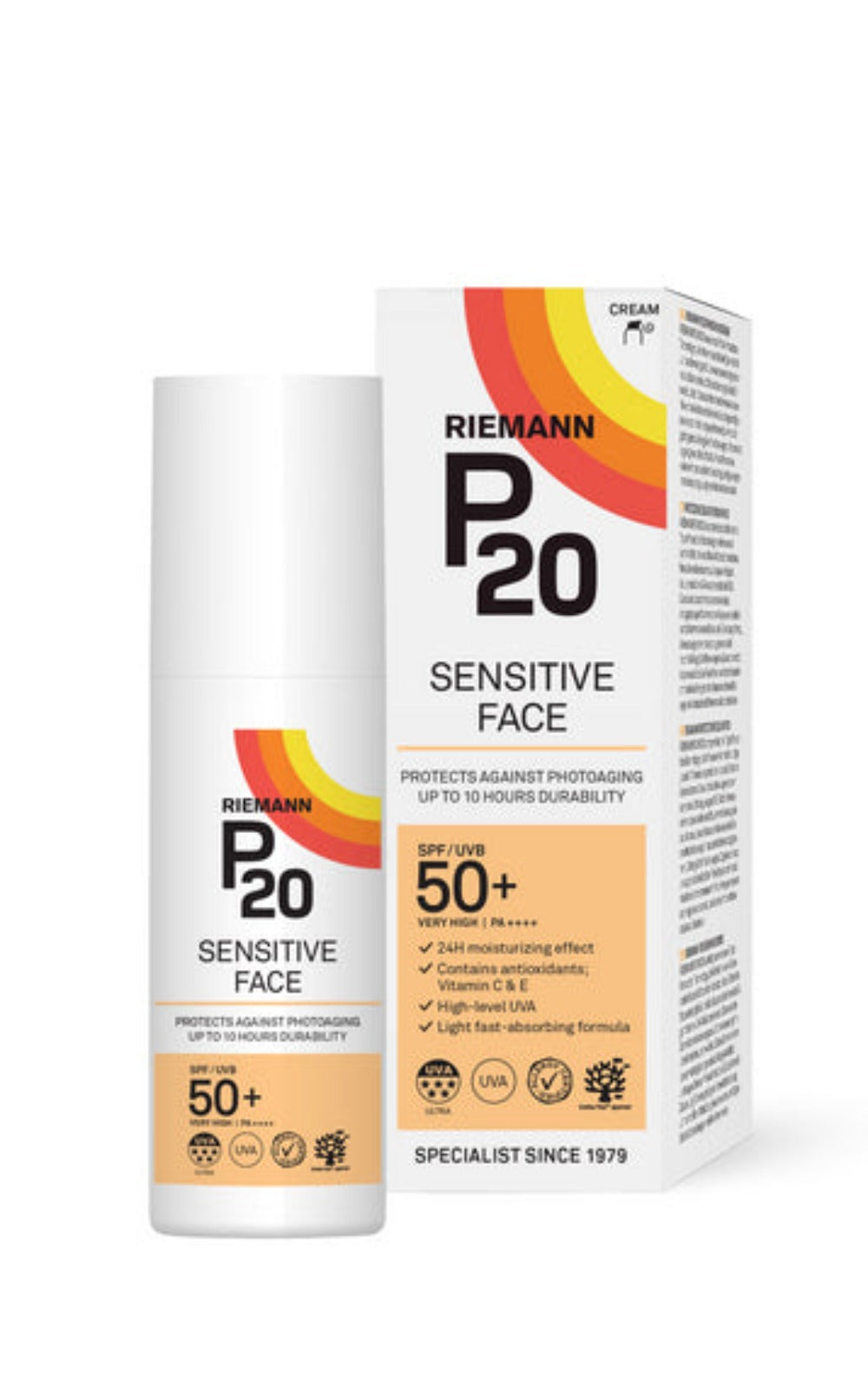 P20 Sensitive Face SPF50+ 50g