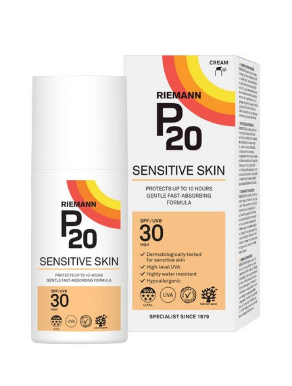 P20 Sensitive Skin Cream SPF30 200ml